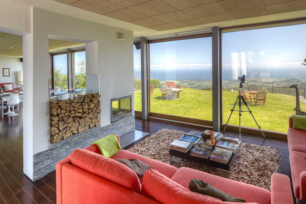 Hoteles rurales de Casonas Asturianas: vistas al Cantábrico desde el hotel 3 Cabos