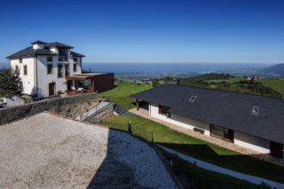 Una vista del Mar Cantábrico desde el hotel rural 3 Cabos, de Casonas Asturianas