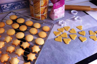 Hoteles rurales de Casonas Asturianas: galletas para el desayuno del hotel La Figar.